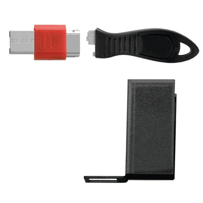 Kensington 67914 USB Port Lock with Rectangular Cable Guard