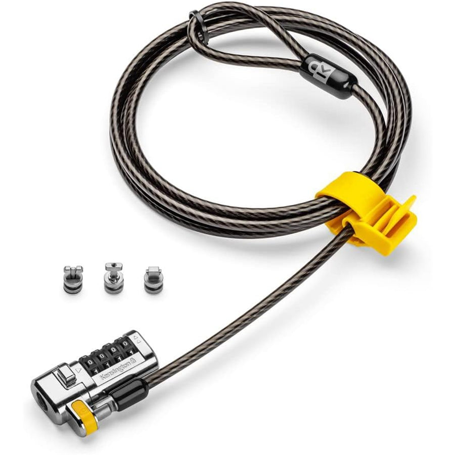 Kensington K68106WW KTG CLICKSAFE COMBO LOCK WITH TBAR/N17/NANO - Master Coded