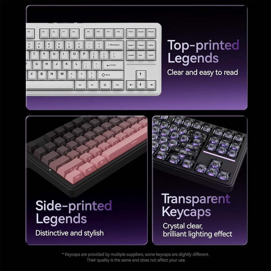 ATK A87 Pro TKL Tri-Mode Wireless Mechanical Gaming Keyboard - Starry Night