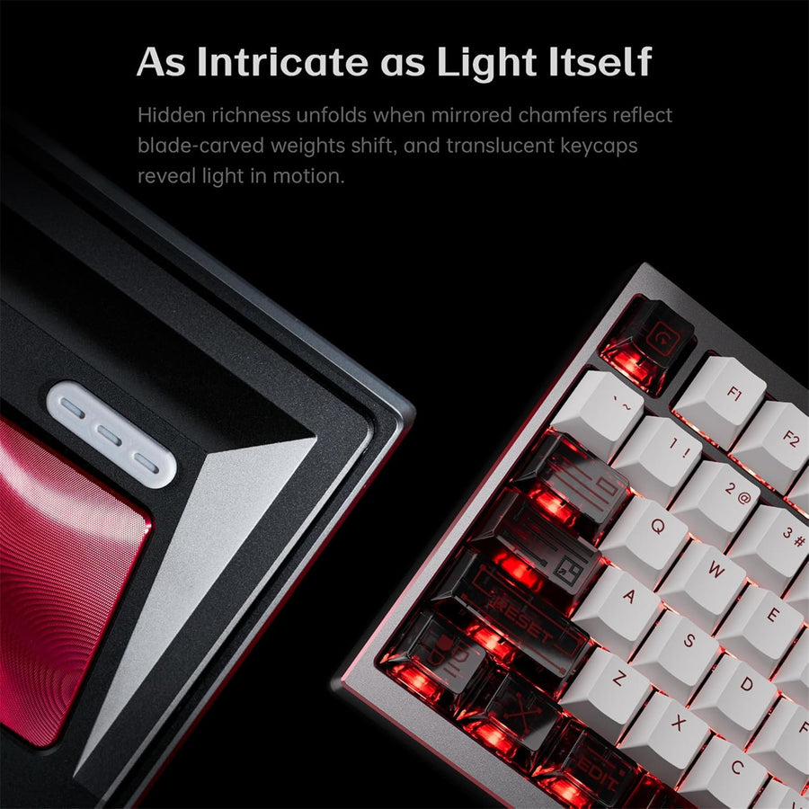 ATK Edge 75  HE Esports Magnetic Keyboard - Obsidian Black