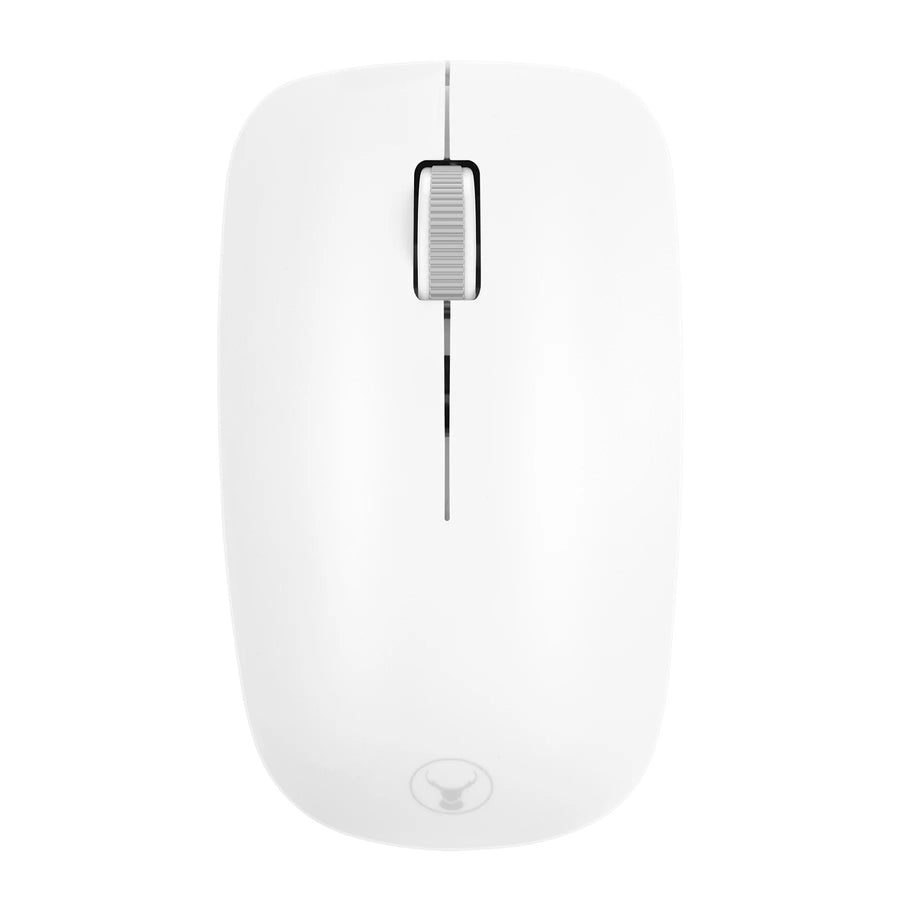 Bonelk KM-314 Wireless Mouse & Keyboard for Mac & PC - White