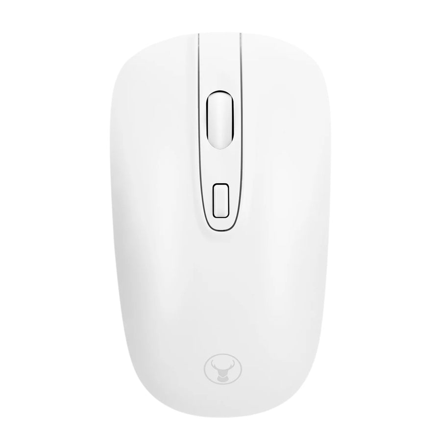 Bonelk KM-447  Bluetooth/RF Keyboard & Mouse Combo for  PC and Mac - White
