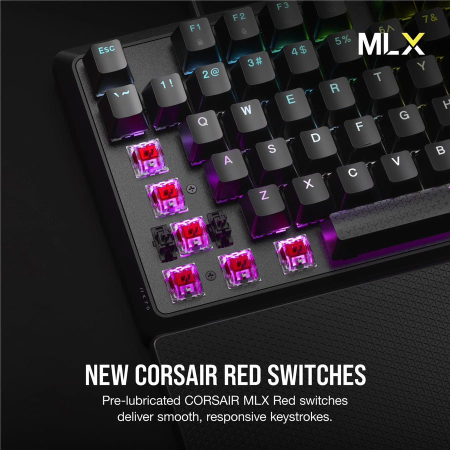 Corsair K70 CORE RGB Mechanical Gaming Keyboard - Black