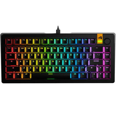 Glorious GMMK 3 HE 75% Prebuilt Keyboard - Black
