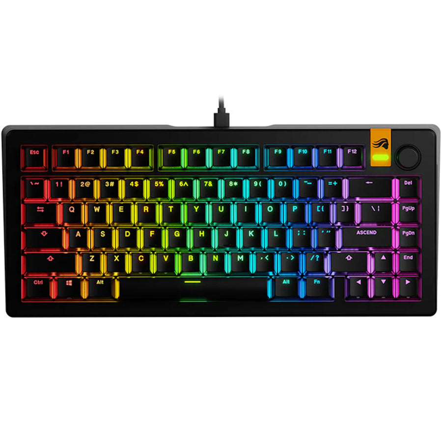 Glorious GMMK 3 HE 75% Prebuilt Keyboard - Black