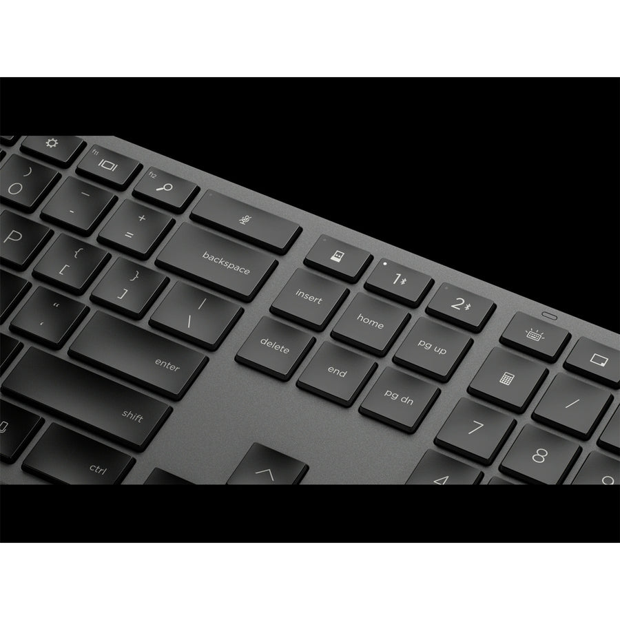 HP  3Z726AA 975 Wireless Keyboard - Black