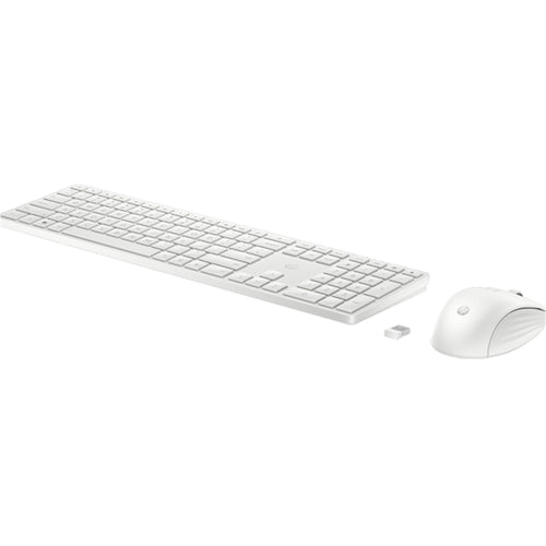 HP 650 WIRELESS KEYBOARD AND MOUSE COMBO - WHITE