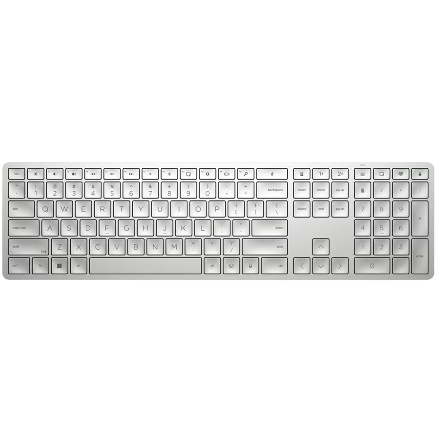 HP  3Z729AA 970 Programmable Wireless Keyboard - Silver