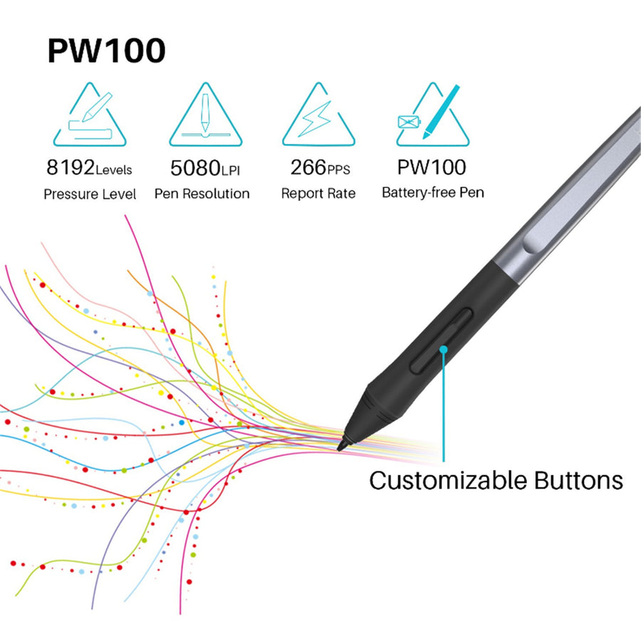 Huion  HS64  Pen Tablet