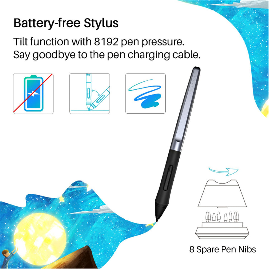 Huion  HS610  On-The-Go Pen Tablet