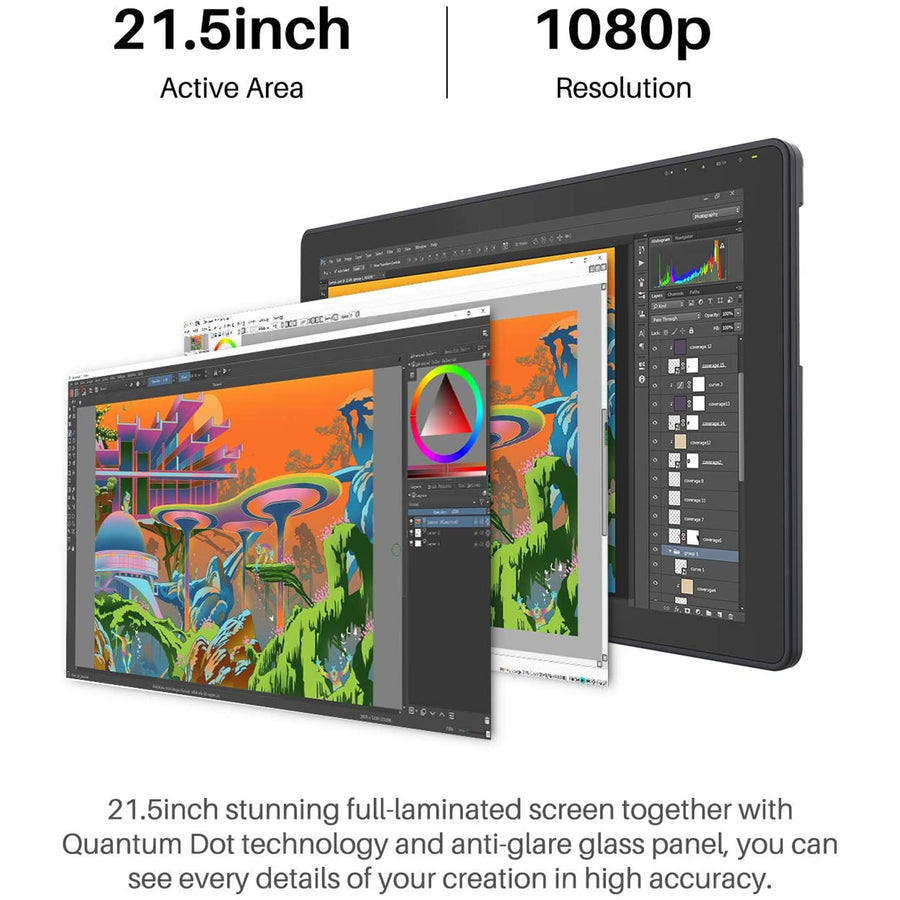 Huion Kamvas 22 Plus  Pen Display