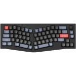 KEYC-Q8-M1Z - Keychron Q8-M1Z 65% Alice Layout 68 Key Black Red Switch RGB Hot-Swap Wired Keyboard