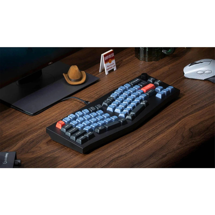 Keychron Q8-M1Z 65% Alice Layout 68 Key Black Red Switch RGB Hot-Swap Wired Keyboard