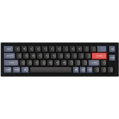 Keychron Q9-C1 40% Layout 52 Key Black Red Switch RGB Hot-Swap Wired Keyboard