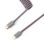 KEYC-CAB-G - Keychron Spiral-USB-C-Kabel Grau
