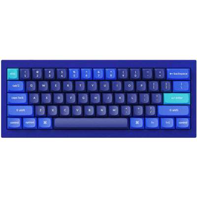 Keychron Q4-J3 60% Layout 61 Key Blue Brown Switch RGB Hot-Swap Wired Keyboard