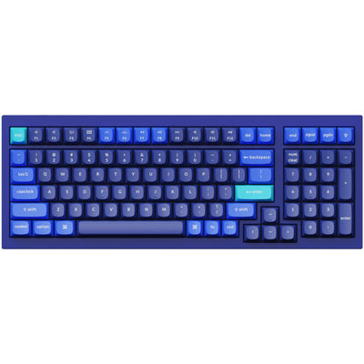 Keychron Q5-J1 96% Layout 100 Key Blue Red Switch RGB Hot-Swap Wired Keyboard