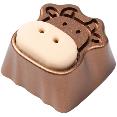 Keychron Cute Cows Keycap (1u) Brown