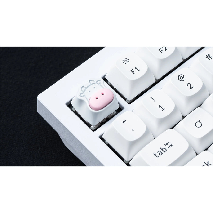 Keychron Cute Cows Keycap (1u) White