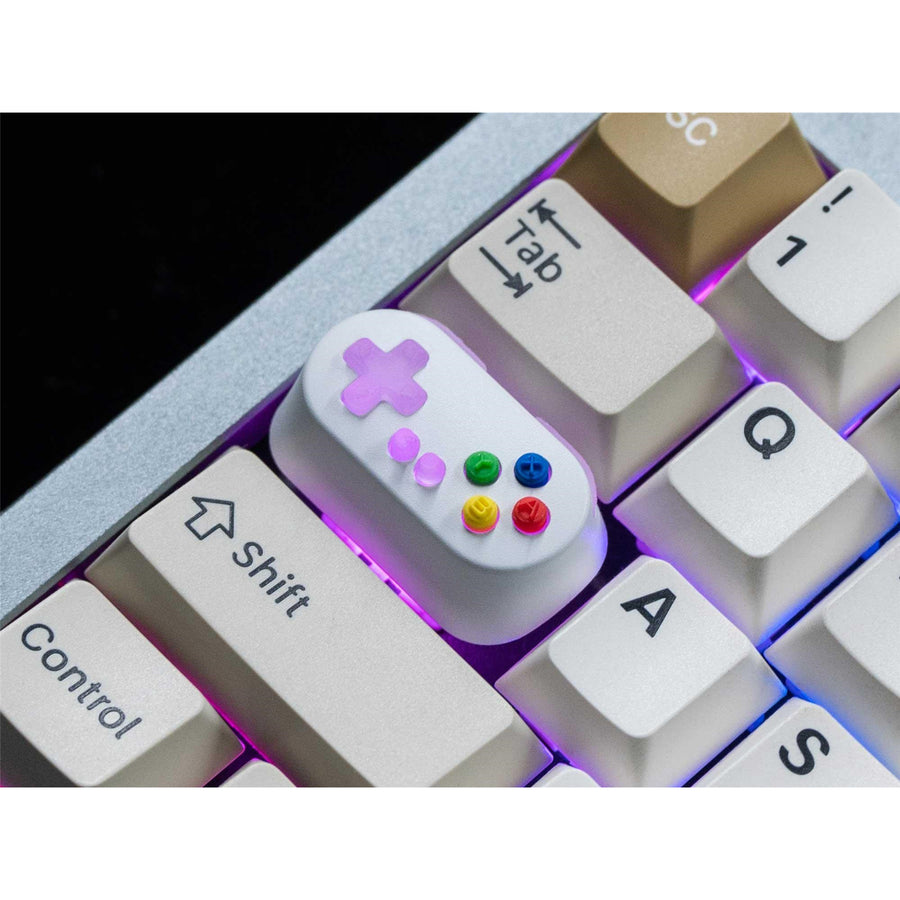Keychron Gamepad Controller Capslock Keycap (1.75u) White