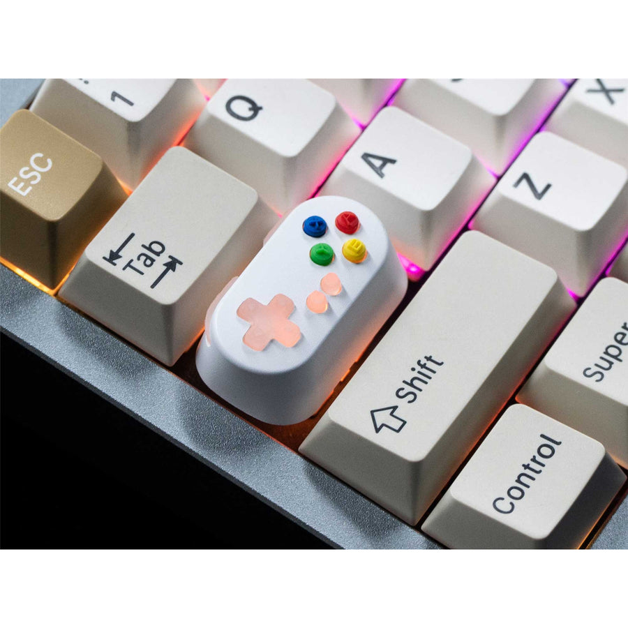 Keychron Gamepad Controller Capslock Keycap (1.75u) White