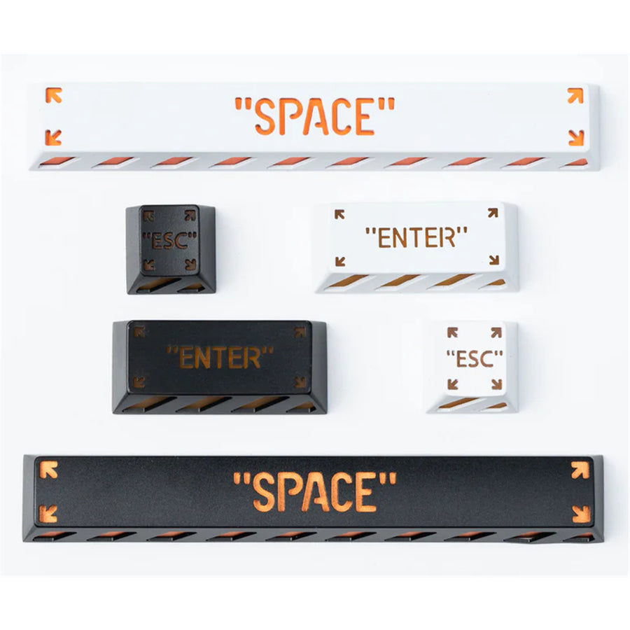 Keychron ESC key Keycap (1u) Black and Orange