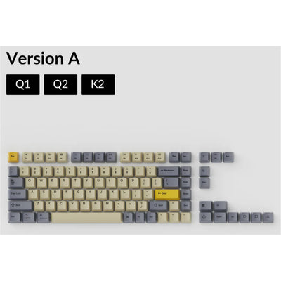 Keychron Q1 & K2 OEM Dye-Sub PBT Keycap Set - Wheat Gray