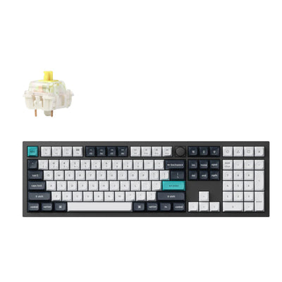 Keychron Q6 Max QMK/VIA ANSI Carbon Black Wireless Banana Switch Custom Mechanical Keyboard