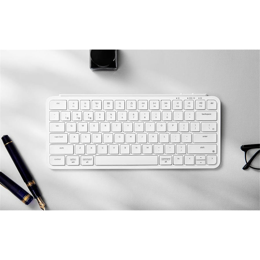 Keychron B1 Pro Ivory White Full Assembled Wireless / Wired / 2.4GHz Ultra-Slim Wireless Keyboard