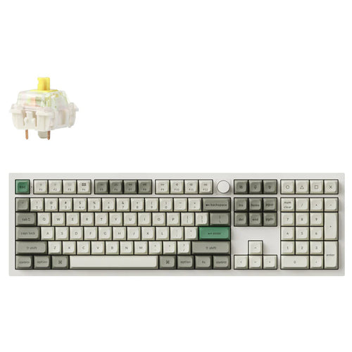 Keychron Q6 Max QMK/VIA Wireless Custom Mechanical Keyboard - Gateron Jupiter Banana