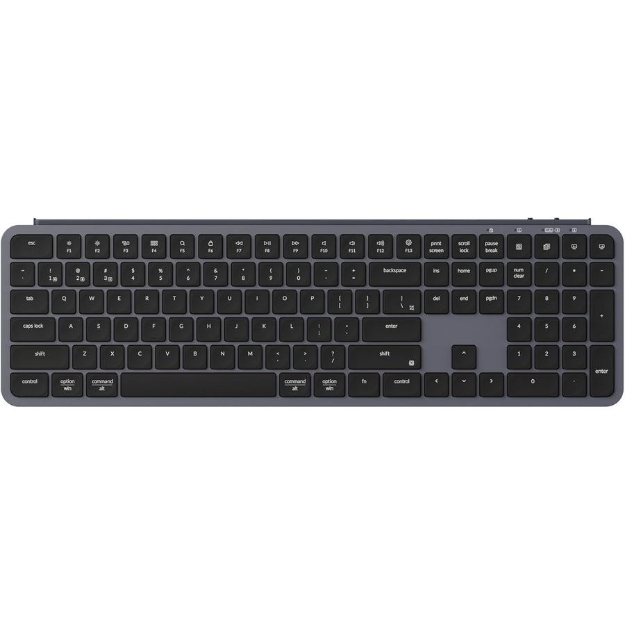 Keychron B6 Pro Ultra-Slim Wireless Keyboard - Space Gray