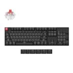 KEYC-K10X-A1 - Keychron K10 QMK White Backlight Super Switch Red Wireless Mechanical Keyboard