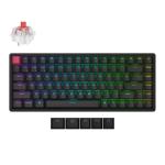KEYC-K2X-J1 - Keychron K2 QMK RGB Backlight Aluminum Frame Super Switch Red (Hot-Swappable) Wireless Mechanical Keyboard
