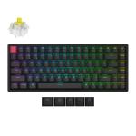 KEYC-K2X-J4 - Keychron K2 QMK RGB Backlight Aluminum Frame Super Switch Banana (Hot-Swappable) Wireless Mechanical Keyboard