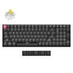 KEYC-K4X-A4 - Keychron K4 QMK White Backlight Super Switch Banana Wireless Mechanical Keyboard