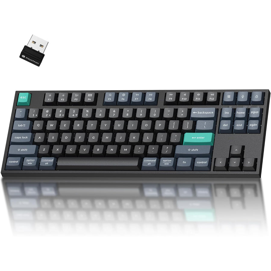 Keychron B33 80% TKL Wireless Keyboard - Deep Black