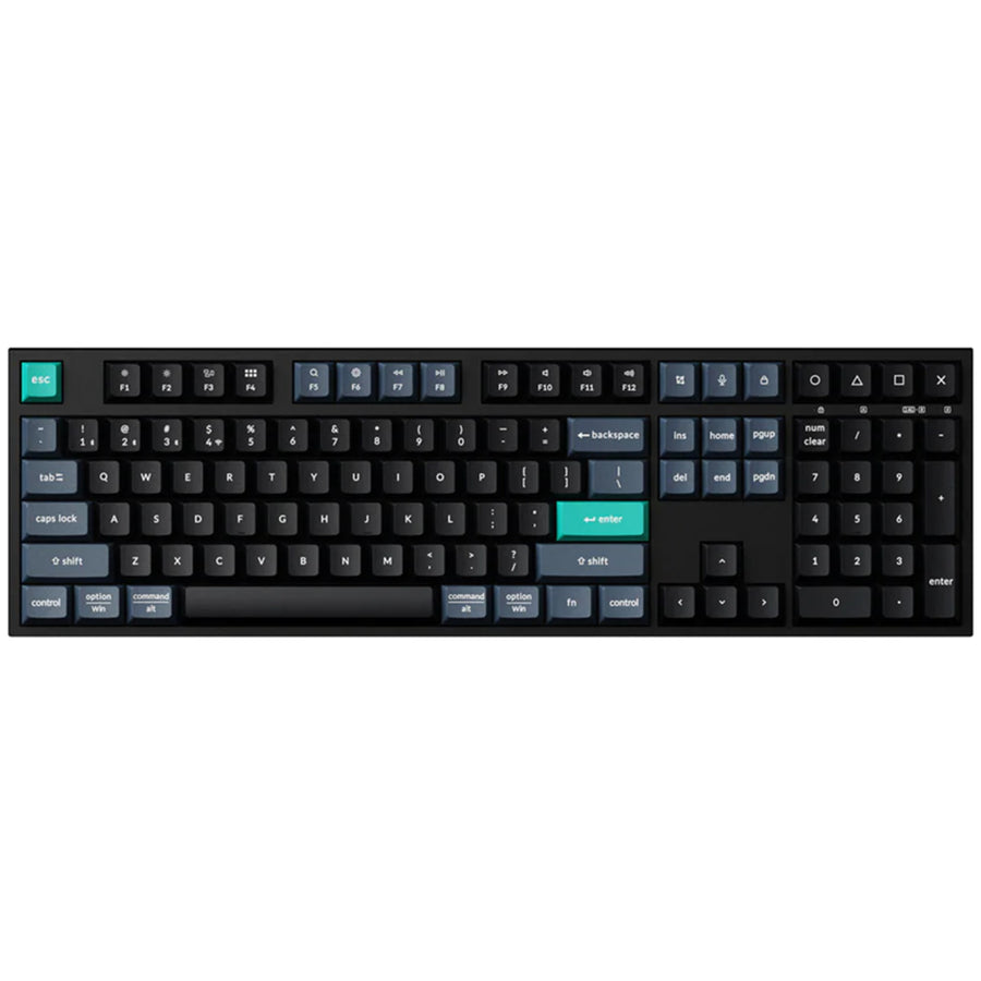 Keychron  B36 Tri-mode Wireless Keyboard - Deep Black