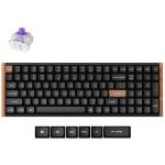 KEYC-K4H-F1 - Keychron K4 HE Wireless Magnetic Switch Special Edition Black Gateron Double-Rail Magnetic Nebula Switch Custom Keyboard