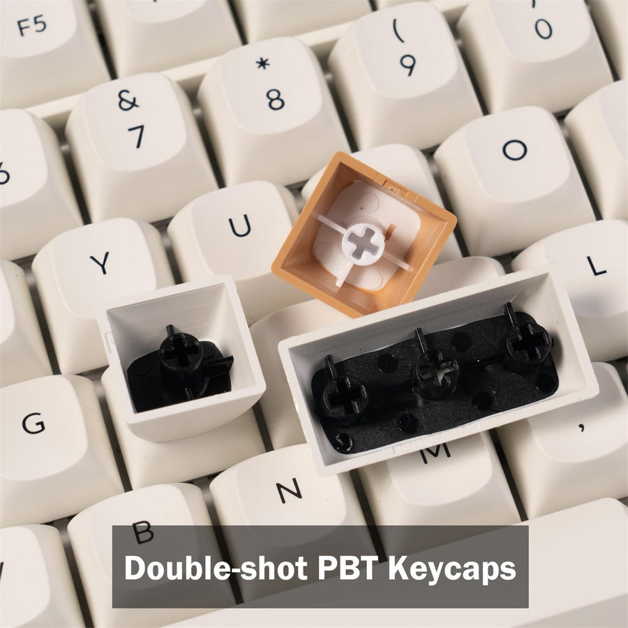 Keychron K10 HE Wireless Special Edition White Gateron Double-Rail Magnetic Nebula Switch Custom Keyboard