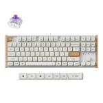 KEYC-K8H-Q1 - Keychron K8 HE Wireless Special Edition White Gateron Double-Rail Magnetic Nebula Switch Custom Keyboard