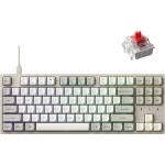 KEYC-C1PX-M1 - Keychron C1 Pro 8K QMK Wired RGB Backlight (Hot-Swappable) Keychron Super RED Switch Custom Mechanical Keyboard