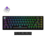 KEYC-K6H-J1 - Keychron K6 HE Wireless Black Gateron Double-Rail Magnetic Nebula Switch Keyboard