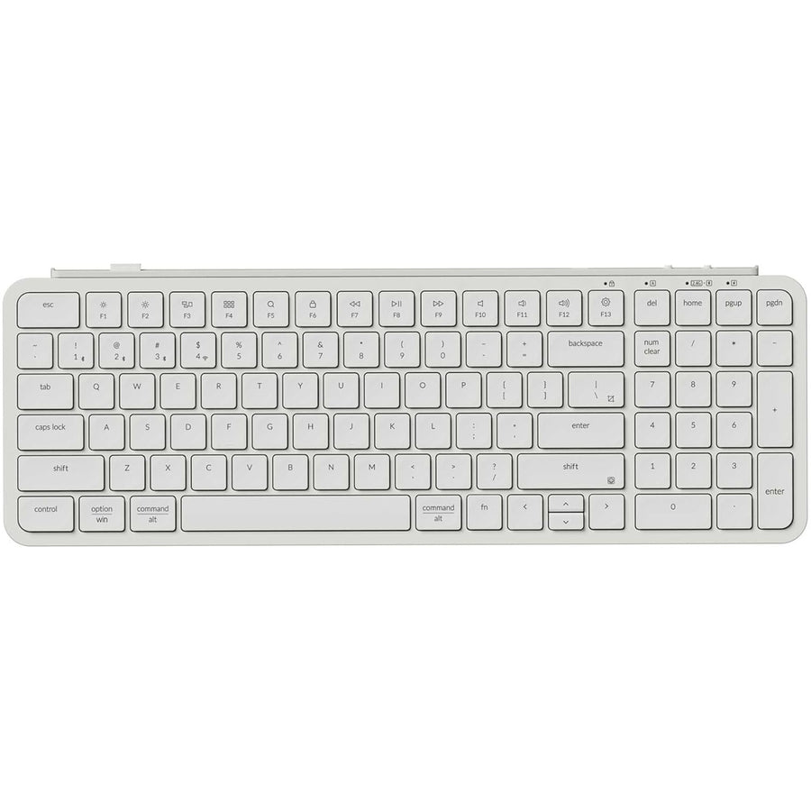 Keychron B2 Pro 96% Ultra-Slim Wireless Keyboard - Ivory White