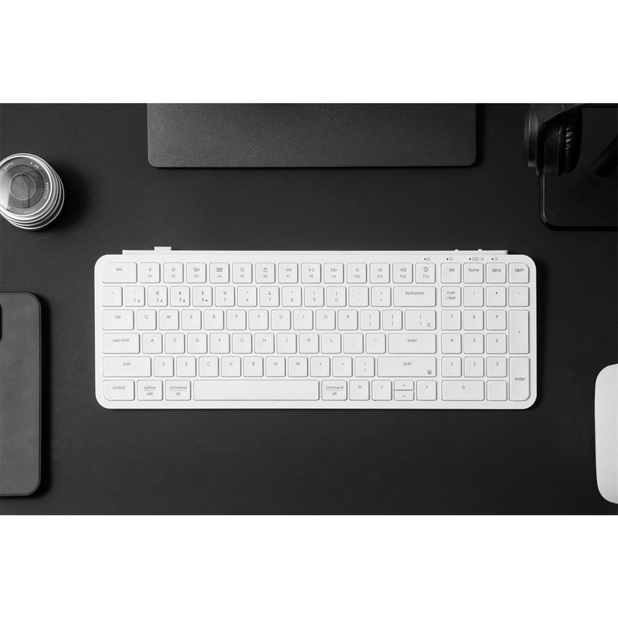 Keychron B2 Pro 96% Ultra-Slim Wireless Keyboard - Ivory White