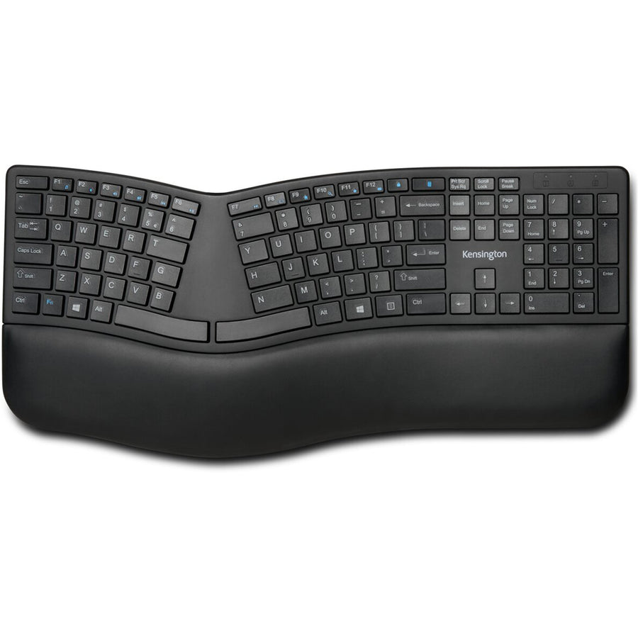 PRO FIT ERGONOMIC WLESS KEYBOARD - BLACK