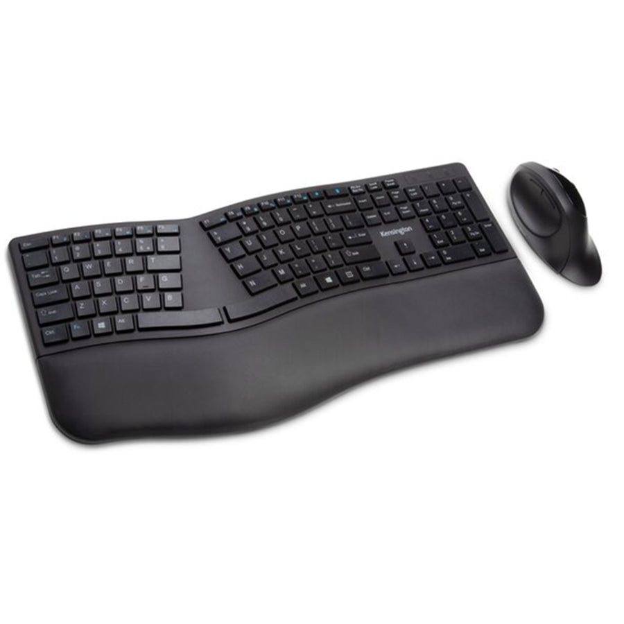 KTG DUAL WIRELESS ERGO DESKTOP SET - BK