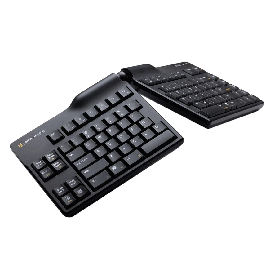 22CGE - KEYBOARD WIRED  ELITE  A SHAPE  GOLDTOUCH