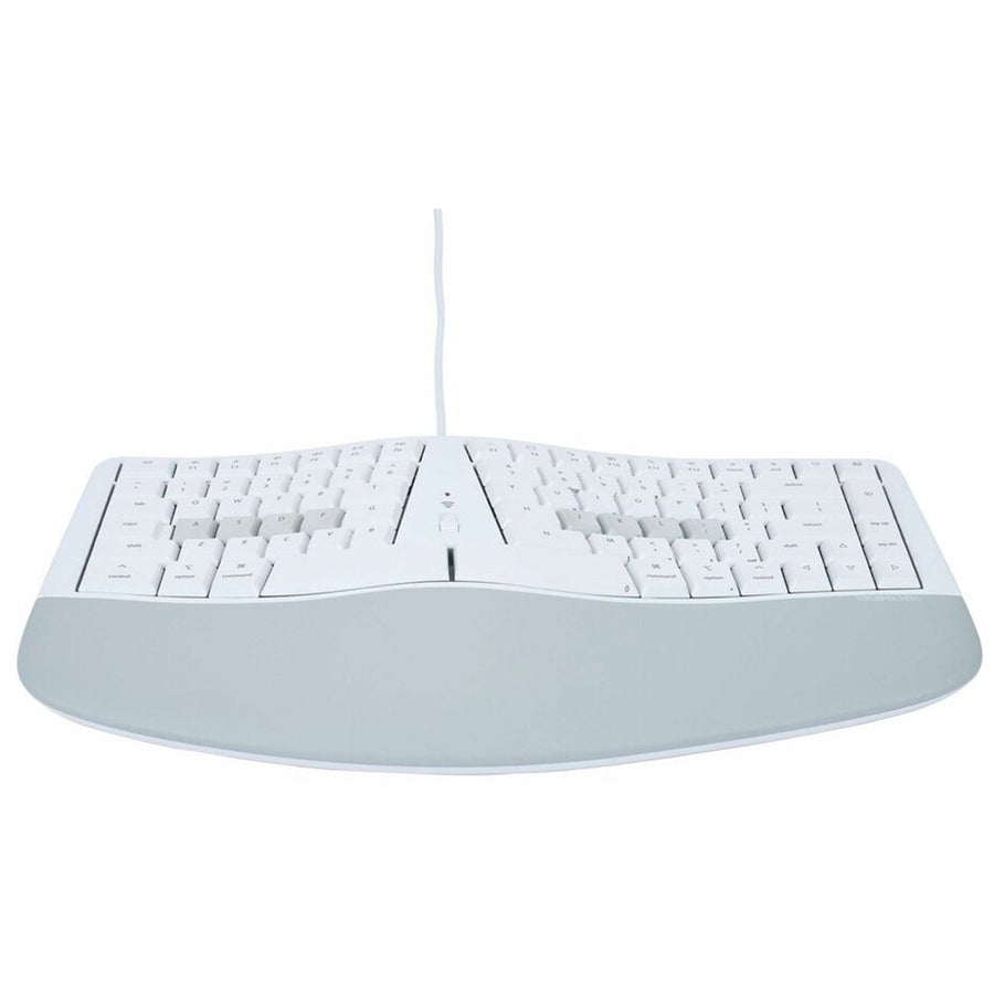 Kinesis mWave Mechanical Keyboard White - Wired & Wireless Bluetooth for Mac