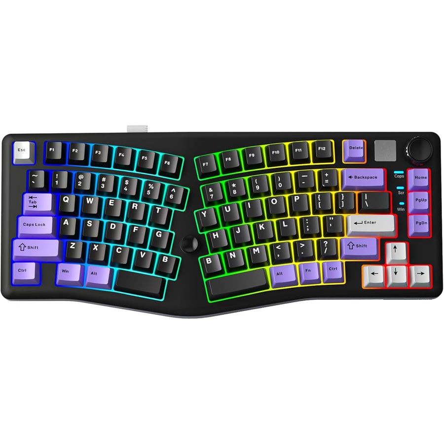 LEOBOG A75 75% Alice Layout Tri-mode Mechanical Keyboard  with Joystick - Black