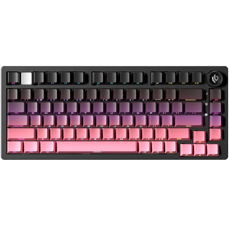 LEOBOG Hi75c PRO 75% Tri-mode Mechanical Keyboard  - Black Pink
